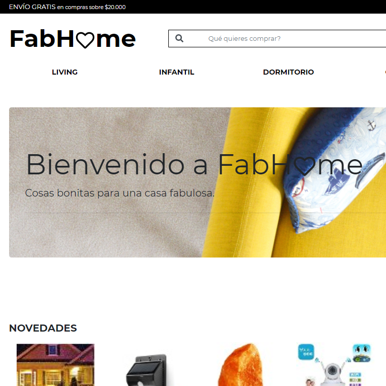 Preview proyecto FabHome